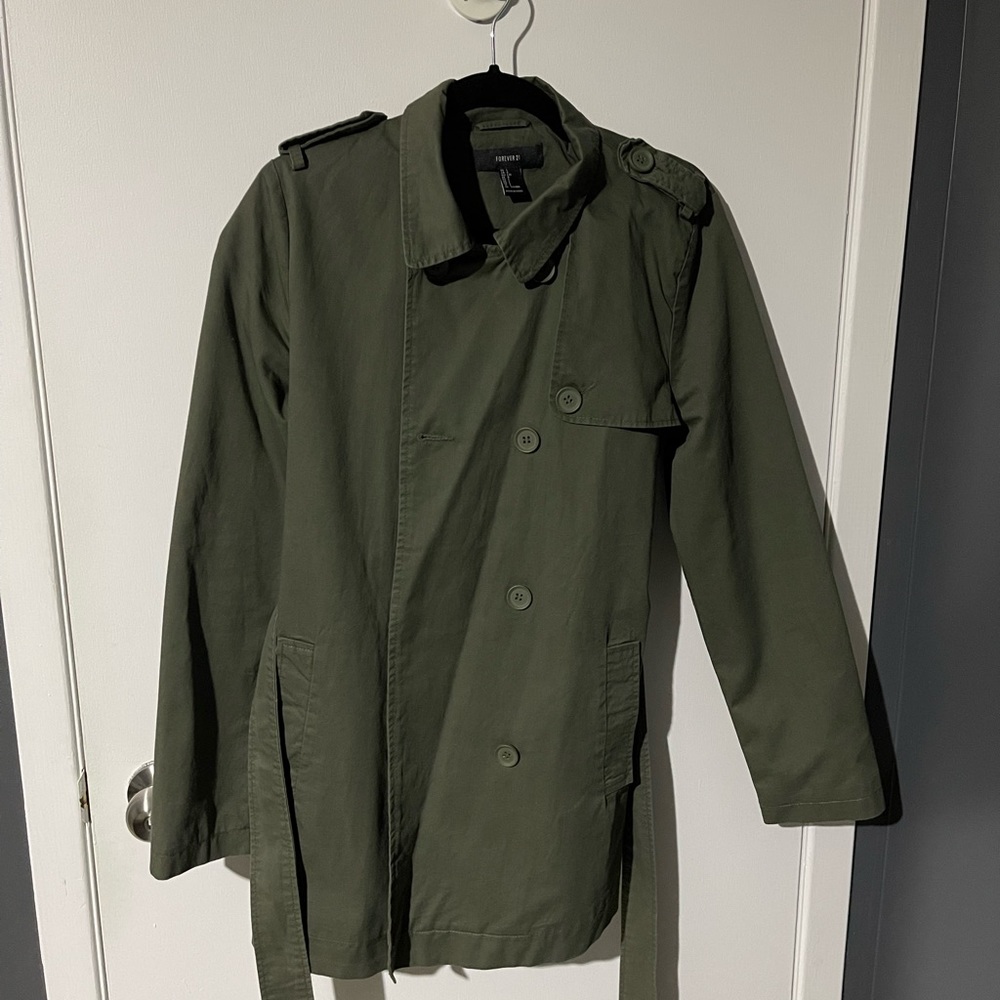 Forever 21 green army jacket